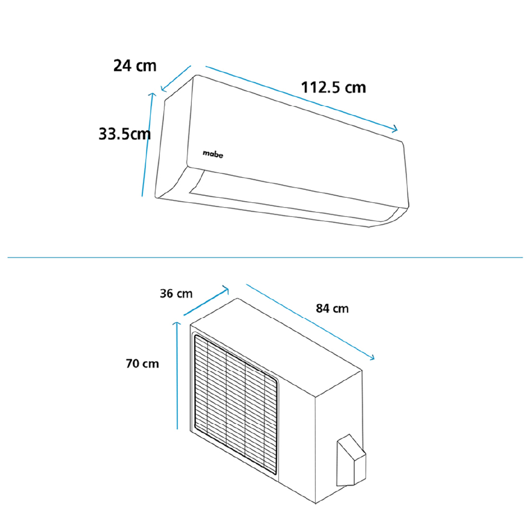 Dimensiones-MMT24CDBWCCC8-Aire-Acondicionado-Mabe-Minisplit-24.000-BTU-220V-Convencional-On-Off