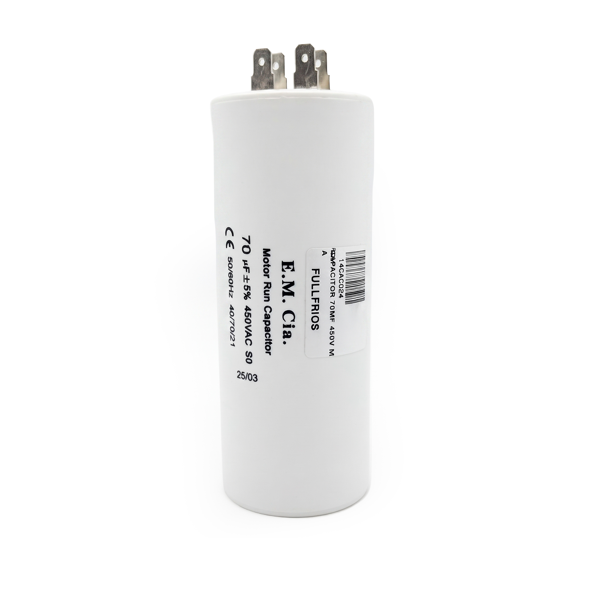 Capacitor 70Mf 450V Marcha - Imagen 2