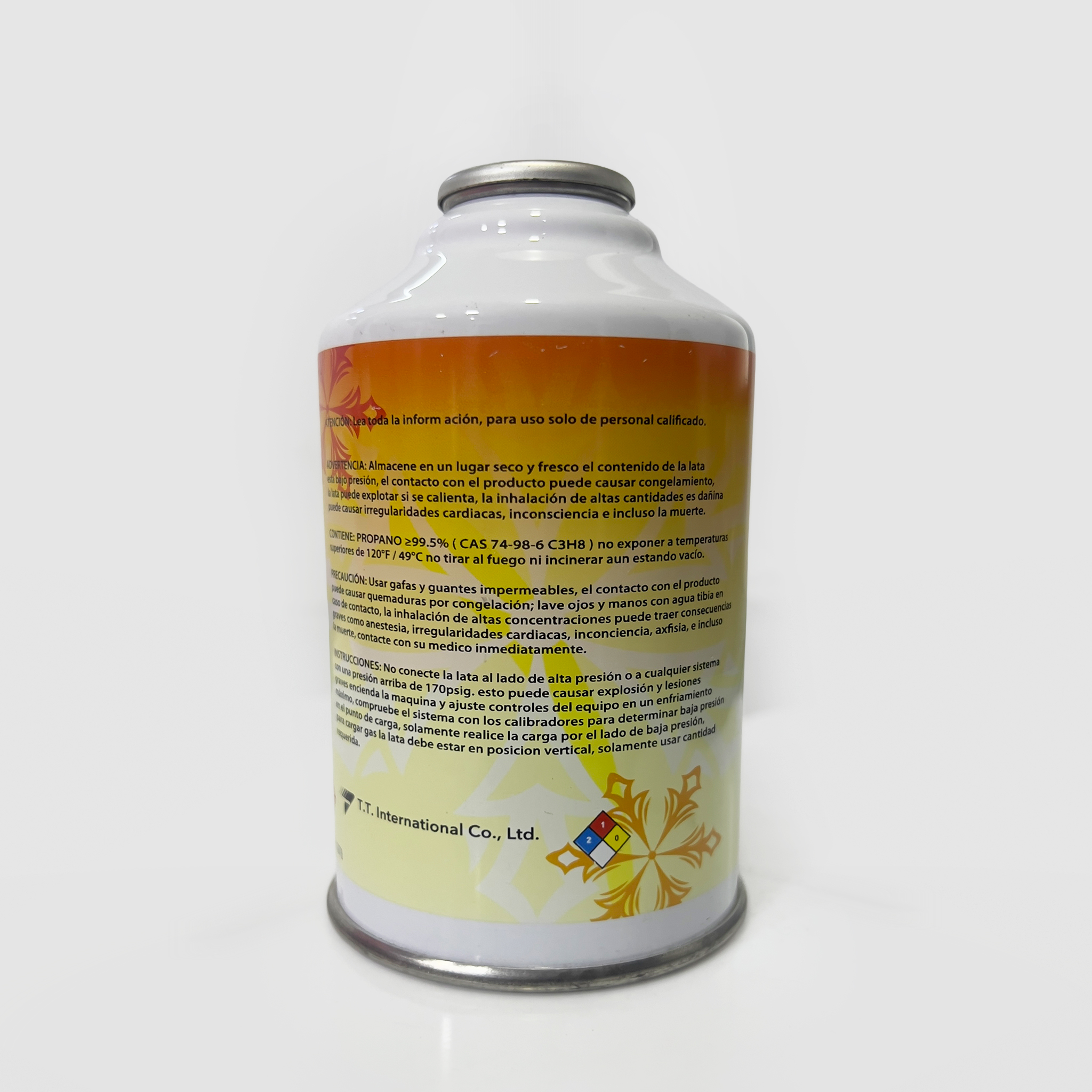 Gas Refrigerante R-290*160Gr - Imagen 2