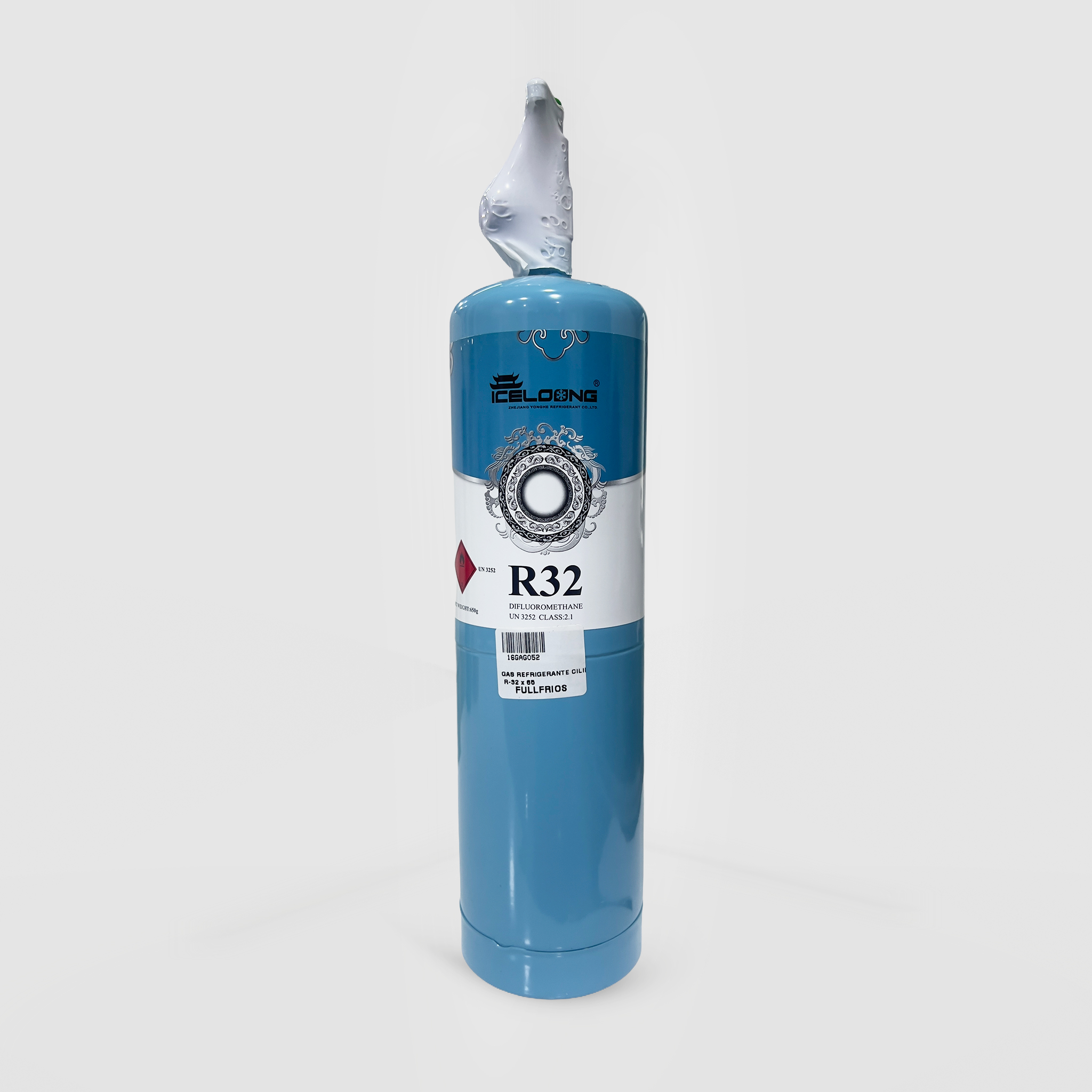 Gas Refrigerante Cilindro R-32 X 650Gr