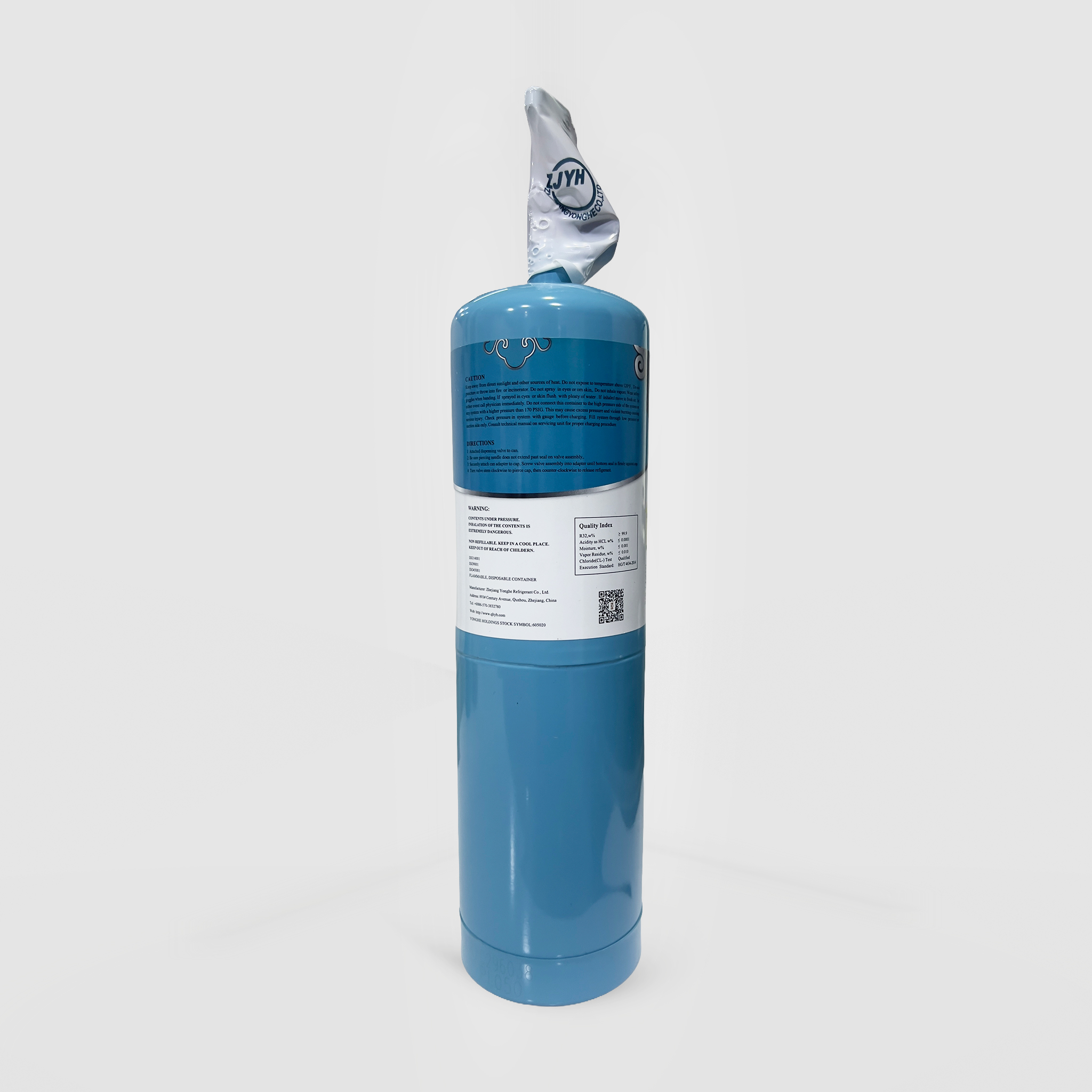 Gas Refrigerante Cilindro R-32 X 650Gr - Imagen 2