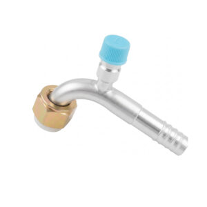 19FIT011 (1) Fitting Oring Curvo 1/2 Con Valvula